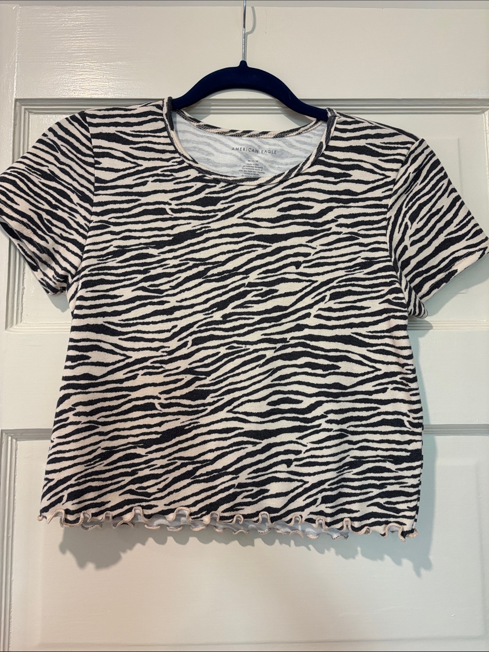 Zebra print top!